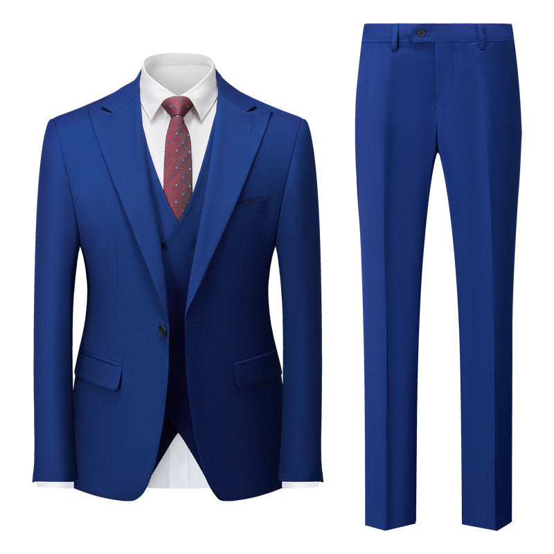 Emerald Majesty Three-Piece Suit - Custom Shades & Sizes