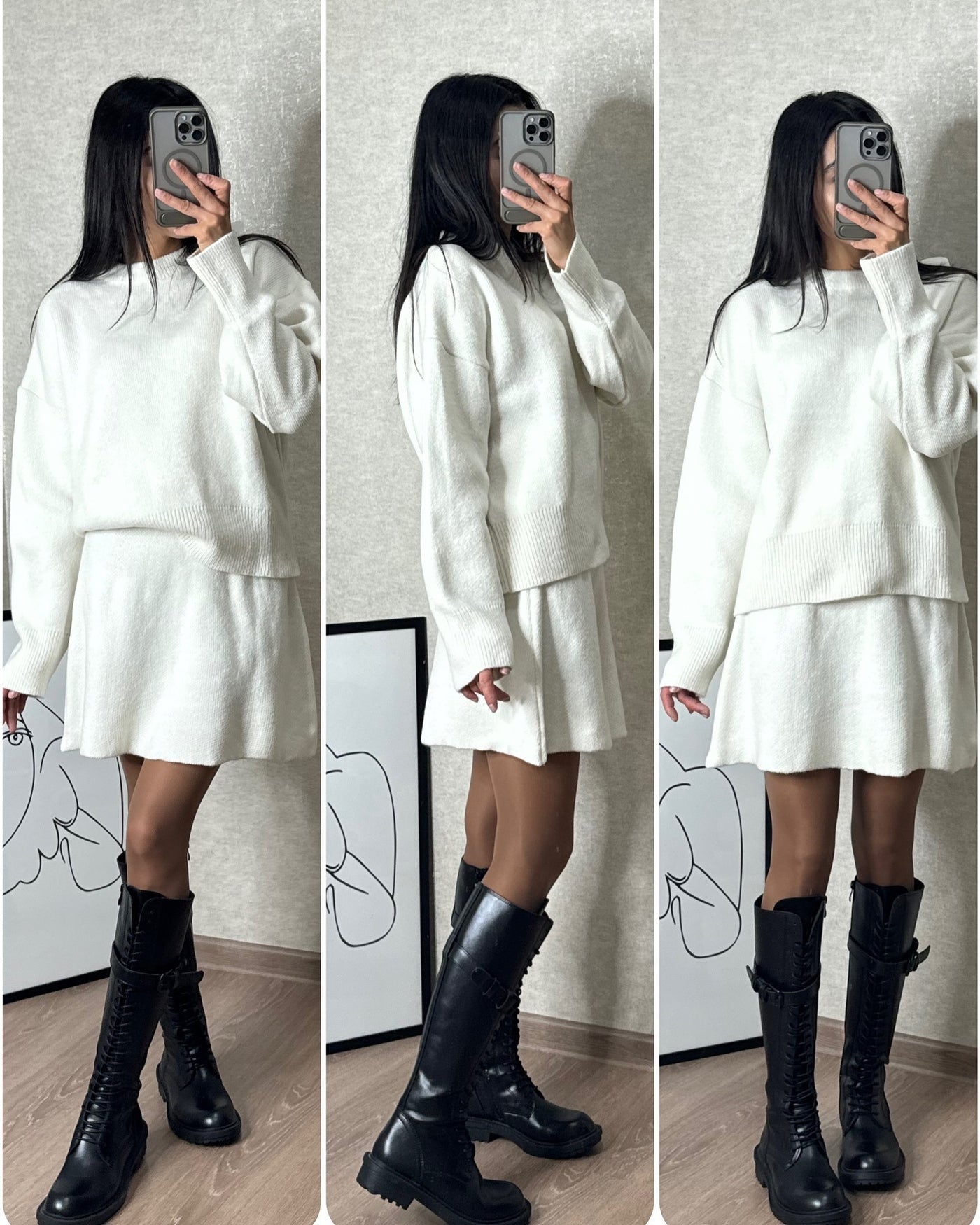 Sally Sweater Skirt Set