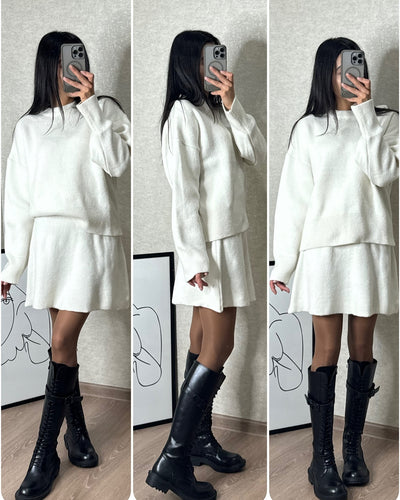 Sally Sweater Skirt Set