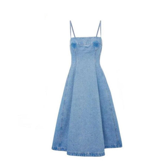 Flare Denim Dress