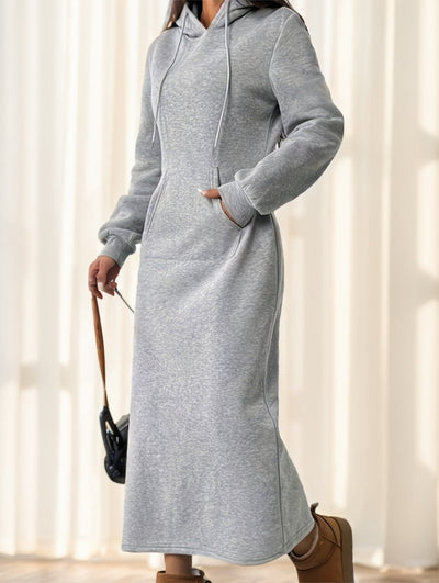 Long Sleeved Hoodie Dress
